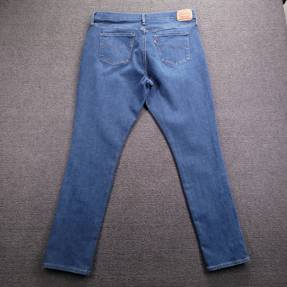 LEVIS 311 Jeans Size 33 Shaping Skinny High Rise Medium Wash Stretch Denim